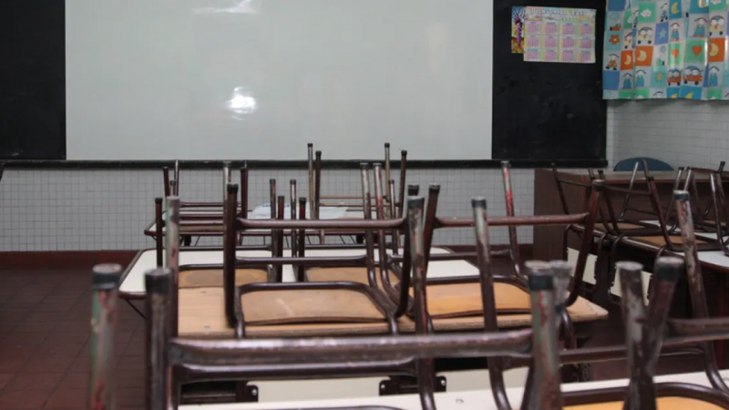Nadie en la escuela: suspendieron las clases en Mendoza para todos los turnos