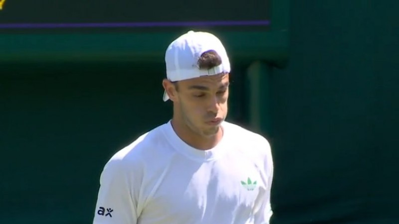 Debut con derrota y despedida para Fran Cerndolo en Wimbledon
