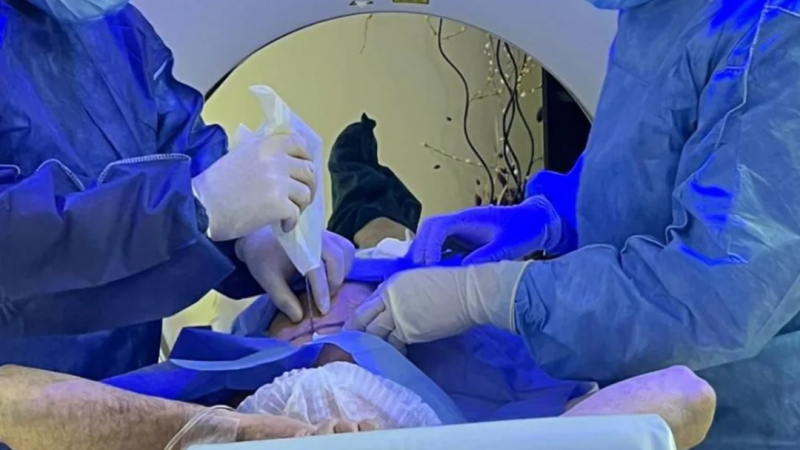 Malarge da un paso histrico en la salud pblica: por qu llamamos histrica a la primera biopsia pulmonar guiada por tomografa?