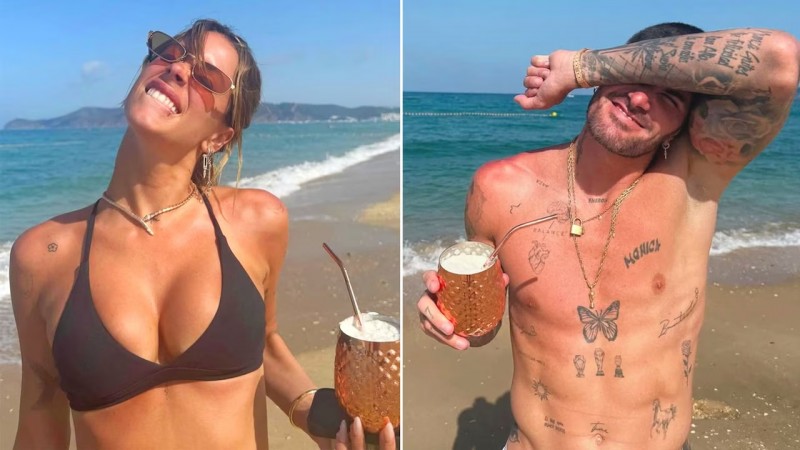 Casualidad? Rodrigo De Paul y Tini Stoessel coincidieron en sus vacaciones... y las redesestallaron