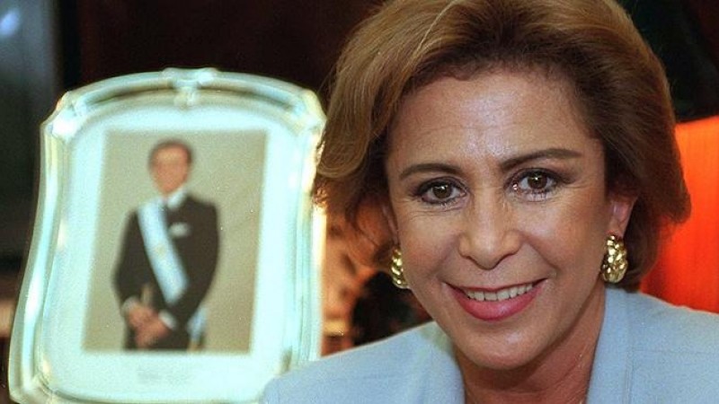 As luca Mara Julia Alsogaray de joven, en 1990: sus fotos tras la serie "Menem"