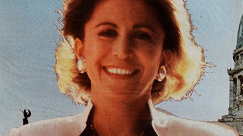 Mara Julia Alsogaray en Menem, la serie: as luca la poltica argentina de joven