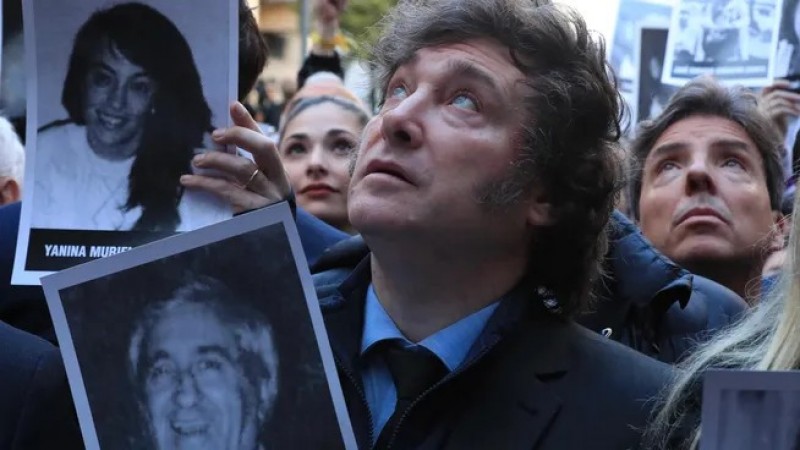 AMIA: Milei particip del acto y reclam Justicia