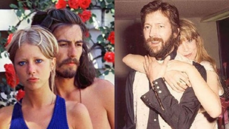 El tringulo que cambi la historia del rock: George, Eric y Pattie