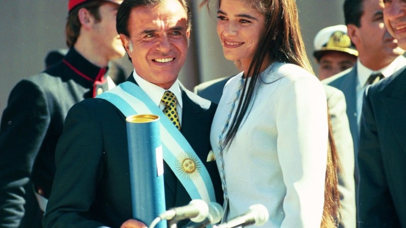 Zulemita Menem joven: cmo era la relacin con su padre Carlos Menem