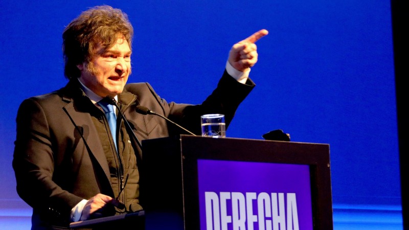 As fue el paso de Javier Milei por "La Derecha Fest": crticas a Villarruel y promesas de campaa