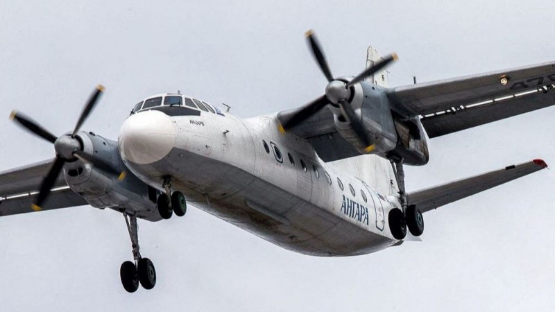 Impactante video: se estrell un avin con 49 personas a bordo en Rusia