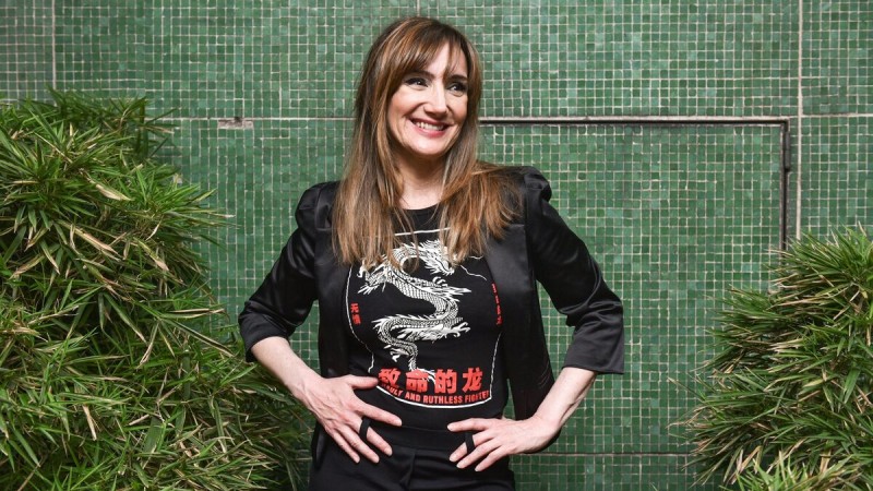 Quin es Jorgelina Aruzzi en la serie Menem y qu representa su personaje Amanda Salas? 