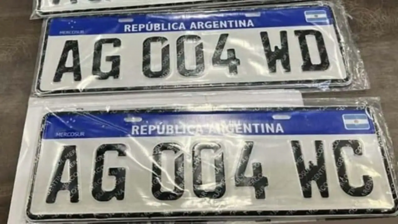 Van llegando las patentes: en principio para septiembre el Gobierno estima que se normaliza la distribucin