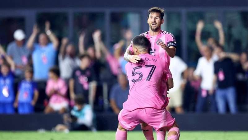 Con dos asistencias de Messi, Inter Miami tuvo un triunfo agnico por la Leagues Cup