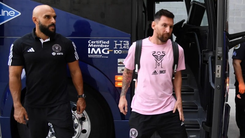 Escndalo en la MLS: suspenden al guardaespaldas de Messi