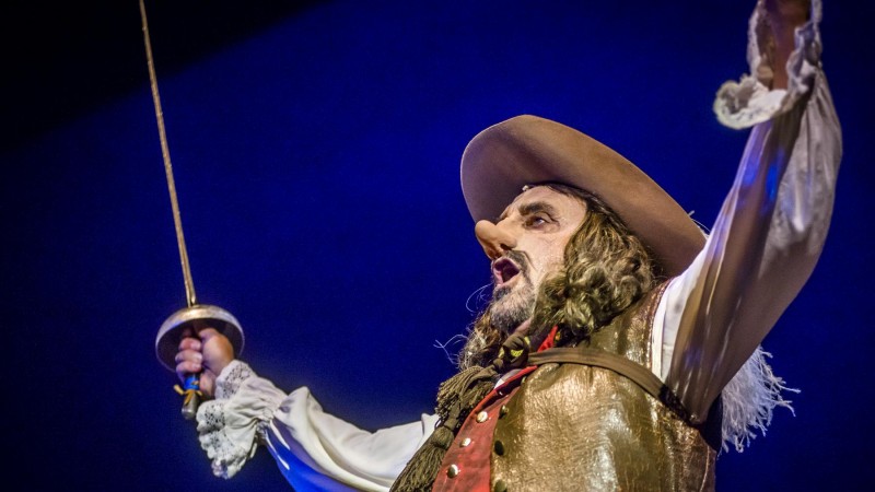 El "Puma" Goity  brilla con Cyrano 