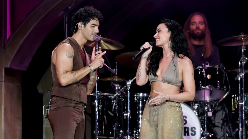 Demi Lovato y Joe Jonas revivieron la magia de Disney