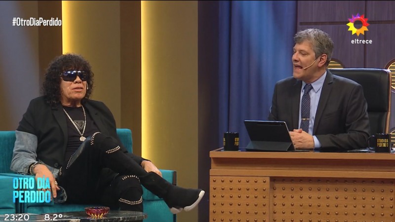 La Mona Jimnez pas por el programa de Mario Pergolini y lo liquid: "vos odiabas el cuarteto"
