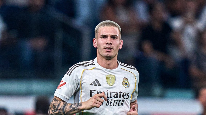 Franco Mastantuono debut en la victoria del Real Madrid frente al Osasuna por La Liga