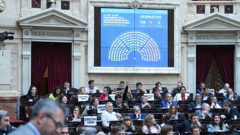 Sesin clave en Diputados: se debatirn los vetos de Javier Milei a las leyes de jubilados, moratoria previsional y discapacidad