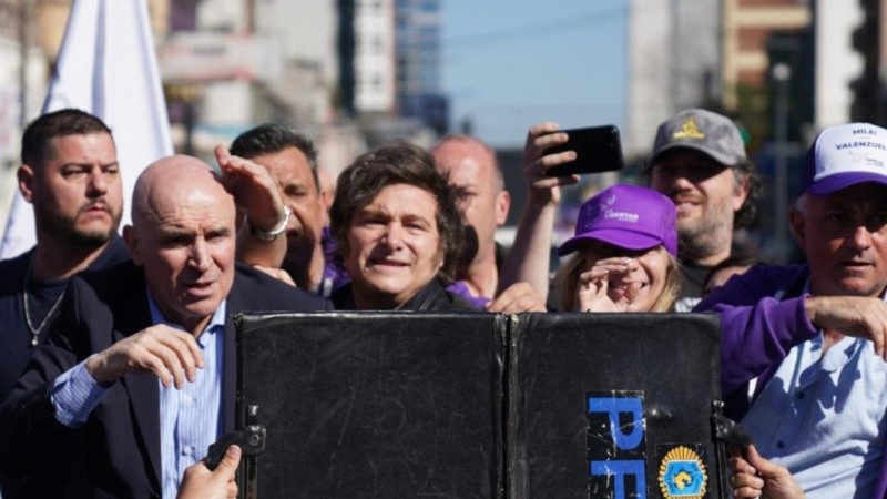 Javier Milei se refiri por primera vez a las presuntas coimas en Discapacidad: "es todo mentira"