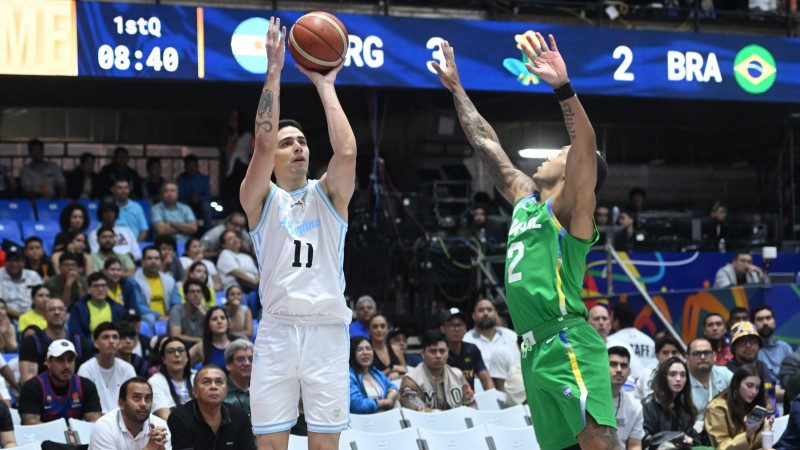 Americup 2025: Argentina subcampen perdiendo la final contra el clsico rival Brasil por 55 a 47