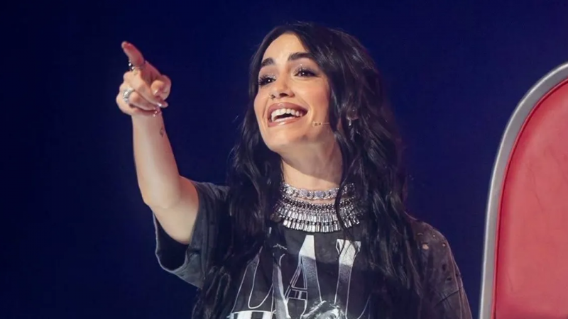"Voten bien": el chiste de Lali en La Voz que dej un tenso mensaje