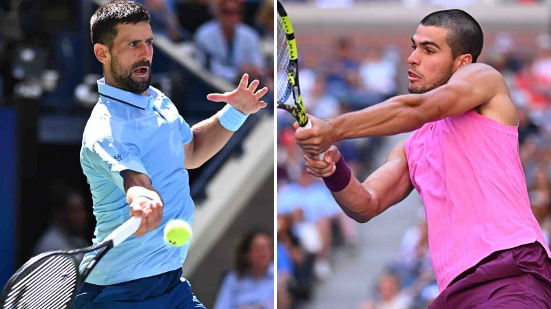 Novak Djokovic vs. Carlos Alcaraz: horario y TV de la final anticipada del US Open