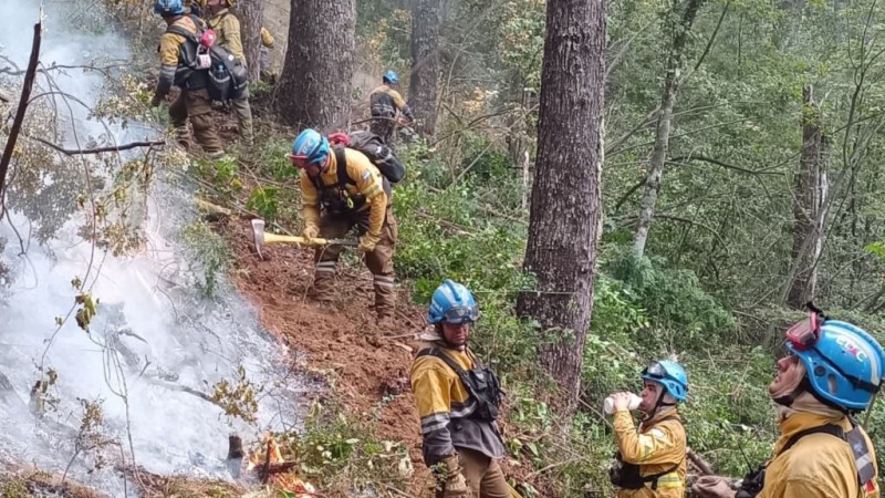 Contienen 8 focos de incendios en Crdoba mientras rige la alerta de riesgo extremo
