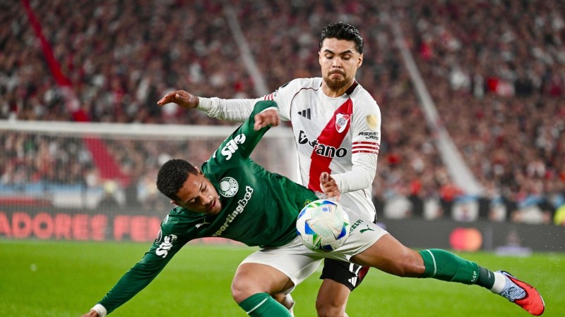Palmeiras dio el golpe en el Monumental y venci a River por 2 a 1