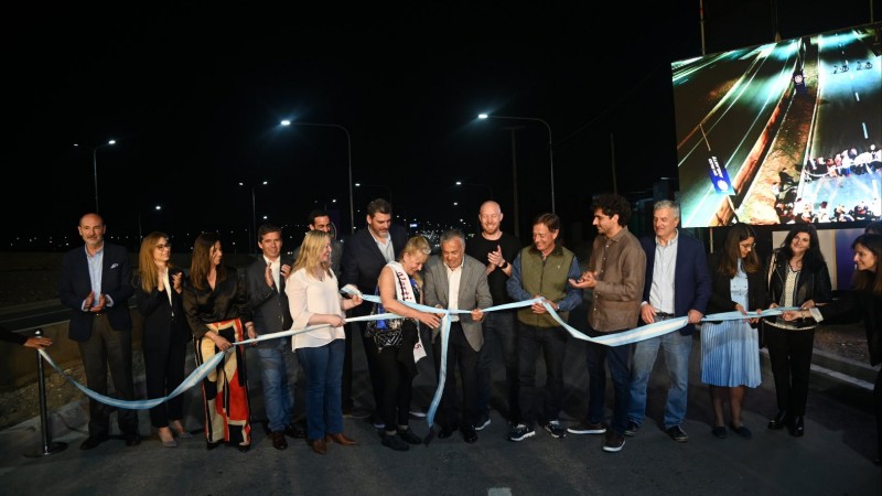 Ruta Provincial 82: se inaugur el tramo II de la Nueva Panamericana