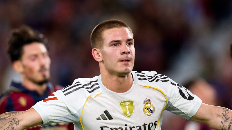 El debut en las redes de Mastantuono en el Real Madrid: marc su primer gol en la victoria 4 a 1 sobre el Levante. Mir el video