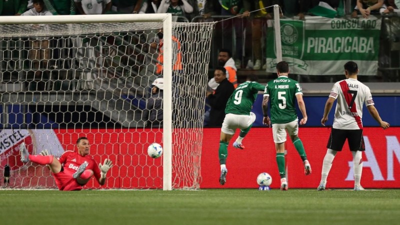 River qued eliminado de la Copa Libertadores ante el Palmeiras por 3-1