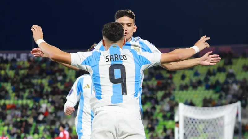 La Seleccin Argentina Sub 20 debut en el Mundial de Chile con un triunfo 3-1 sobre Cuba
