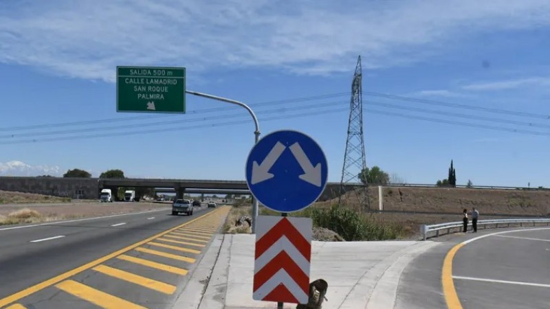 Habilitaron la Variante Palmira y los camiones abandonarn el Acceso Sur