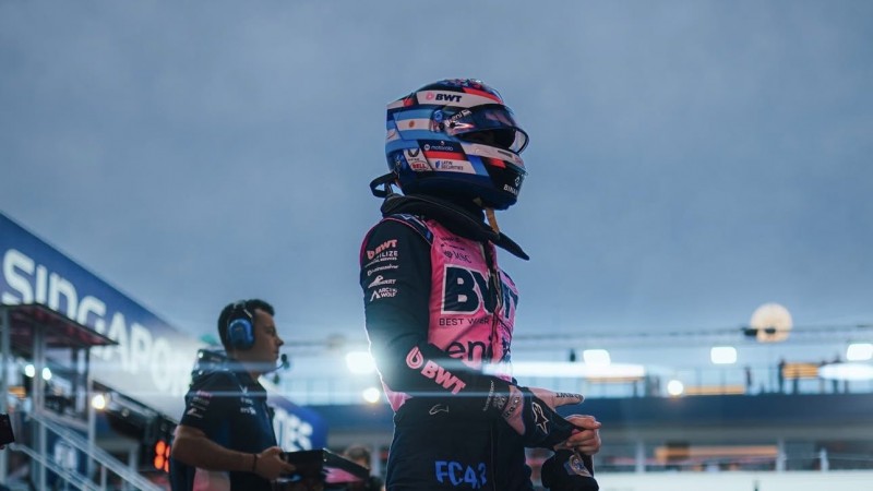 Final como el comienzo: Franco Colapinto sufri con la estrategia de Alpine y termin 16 en Singapur