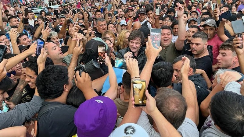 Javier Milei lleg a Mendoza y se prepara para un intenso itinerario