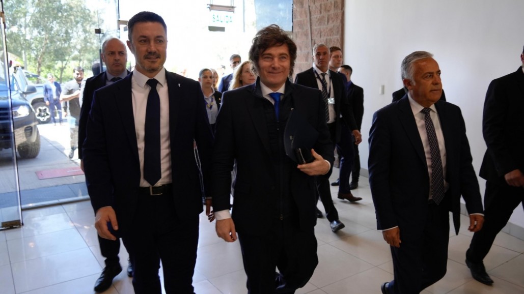 En vivo: As fue la visita de Milei
