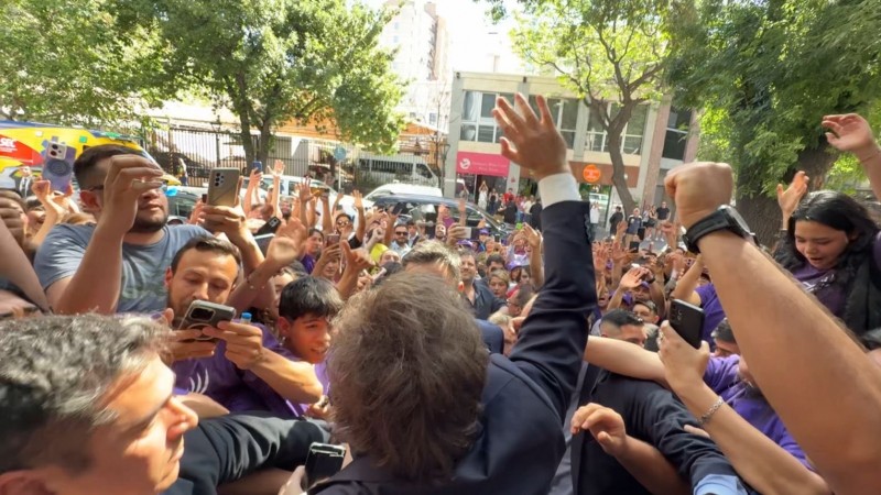 Lo que dej la visita fugaz de Milei a Mendoza