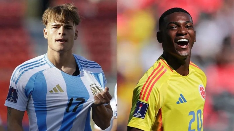 Argentina y Colombia se miden en semifinales del Mundial Sub-20: horario, TV y formaciones