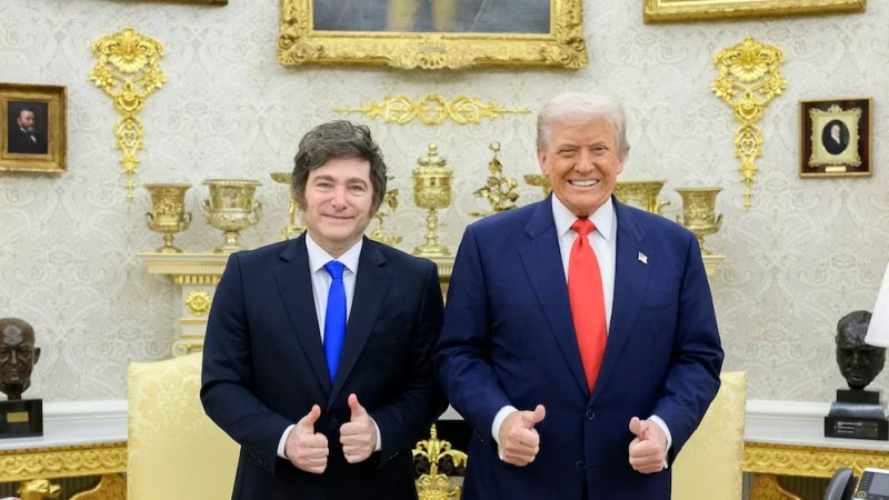 Declaraciones de Javier Milei sobre la ayuda de Estados Unidos: "El respaldo es contundente"