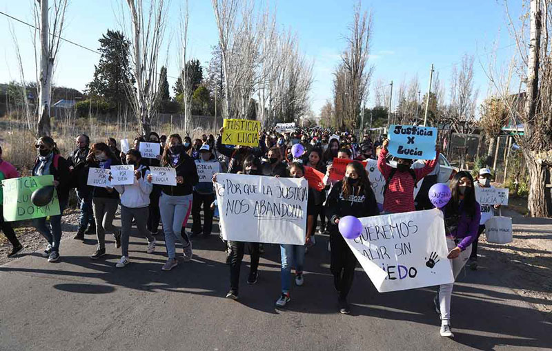 Realizaron una nueva marcha por el femicidio de Agostina