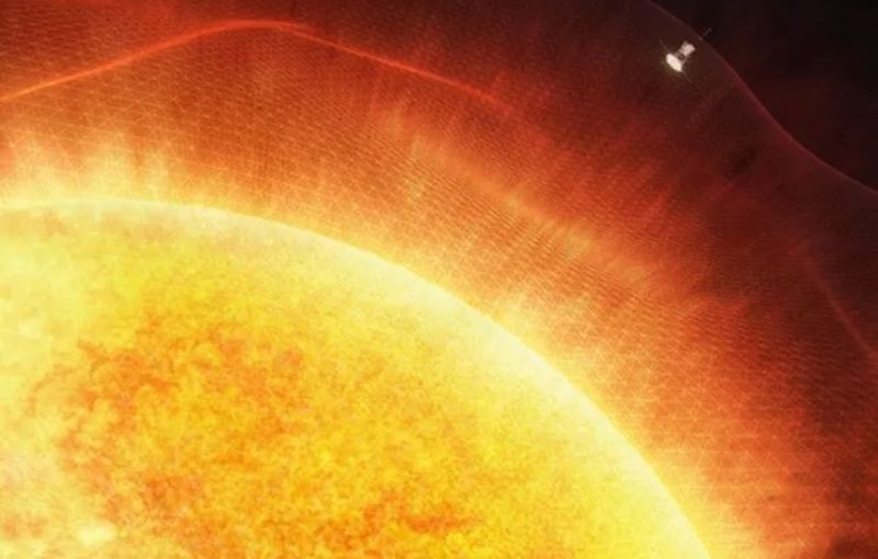 Hito histórico: una sonda de la NASA tocó el sol