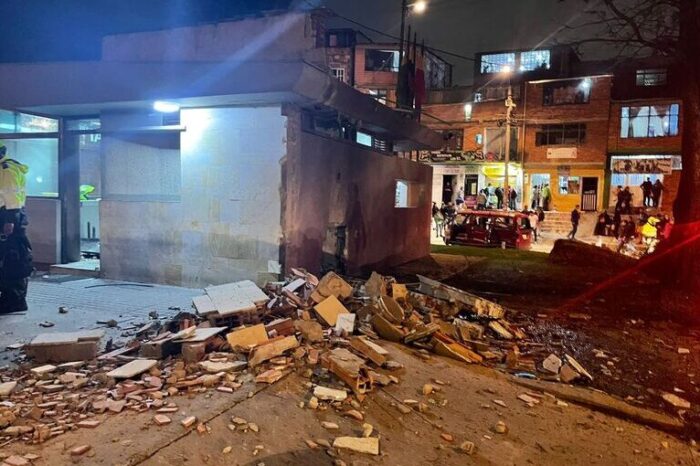 Cinco menores heridos por un atentado en Bogotá