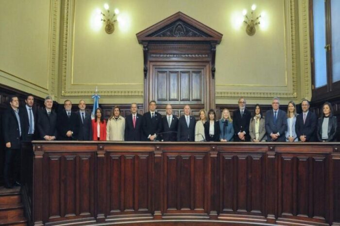 La Magistratura se reunió entre sus 20 miembros