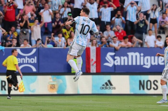 Messi marcó 5 goles y la Scaloneta sigue encendida