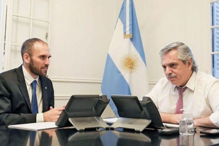 Alberto y Guzmán reunidos para frenar la caída de bonos