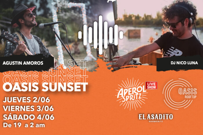 Oasis Sunset: música en vivo en el paraíso