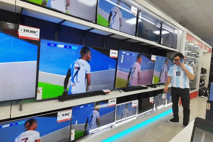 Qatar 2022: “Ahora 30” para comprar televisores