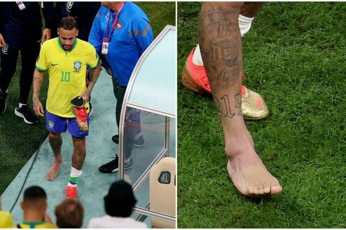 Neymar terminó lesionado y hay nervios por su continuidad en Qatar 2022