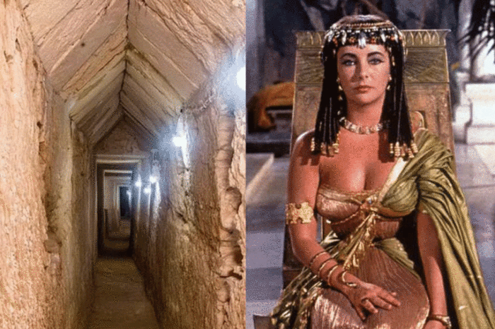 Descubrieron un túnel que llevaría a la tumba de Cleopatra
