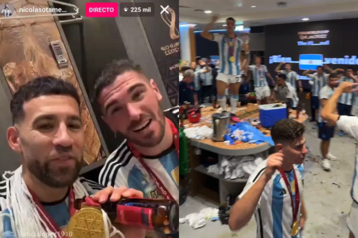 La Selección transmitió en vivo las celebraciones por la victoria