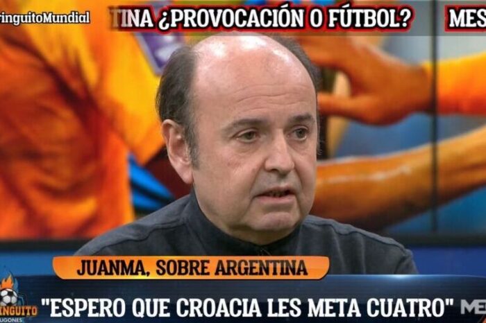 Un periodista le tiró la peor a Argentina: "Deseo que Croacia les meta cuatro"