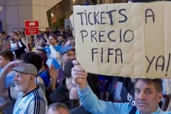 La osadía para conseguir entradas para la final del Mundial